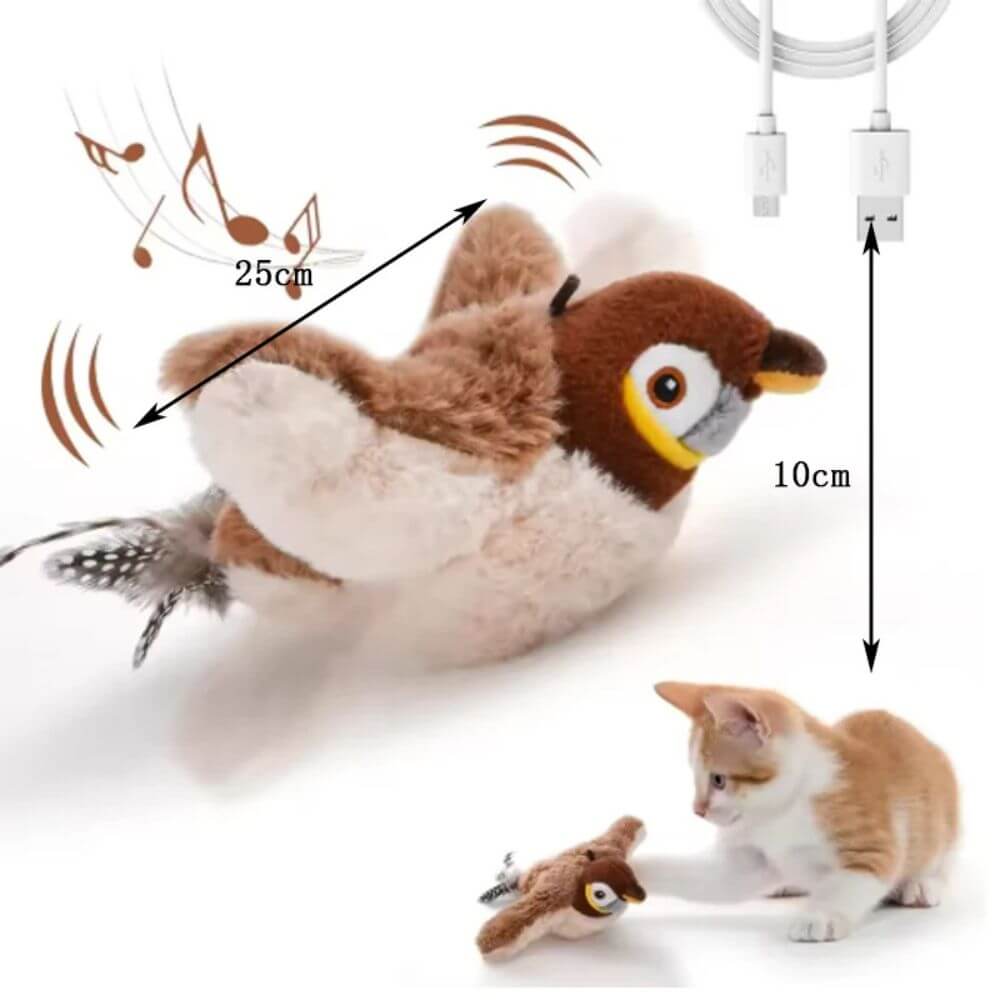 Interactive Bird Cat Toy