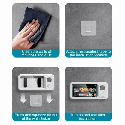 Bluetooth Shower Phone Holder