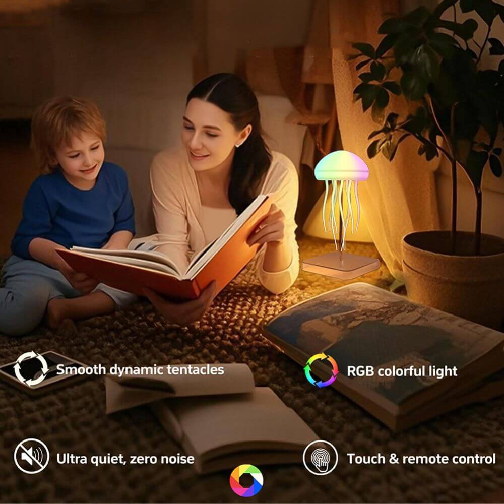 Glowing Jellyfish Night Lamp