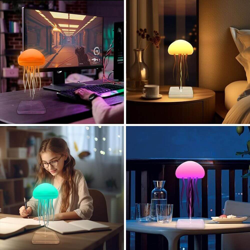 Glowing Jellyfish Night Lamp